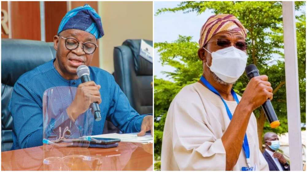 Oyetola, Aregbesola