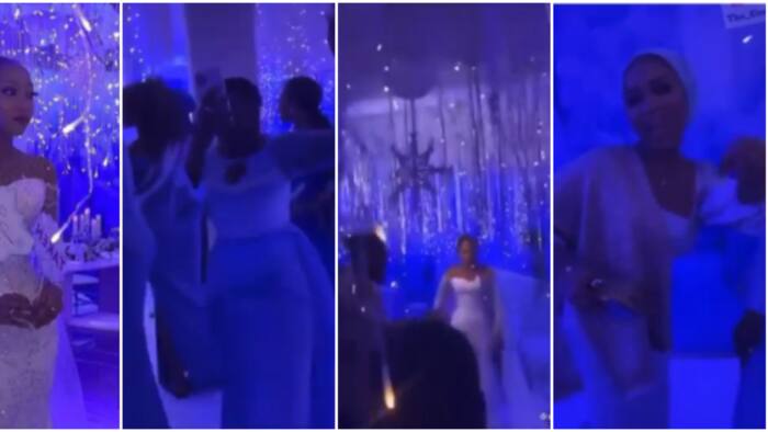 Yusuf Buhari's wife-to-be's friends sing 'shebi na national budget, we go blow am like trumpet' in viral video