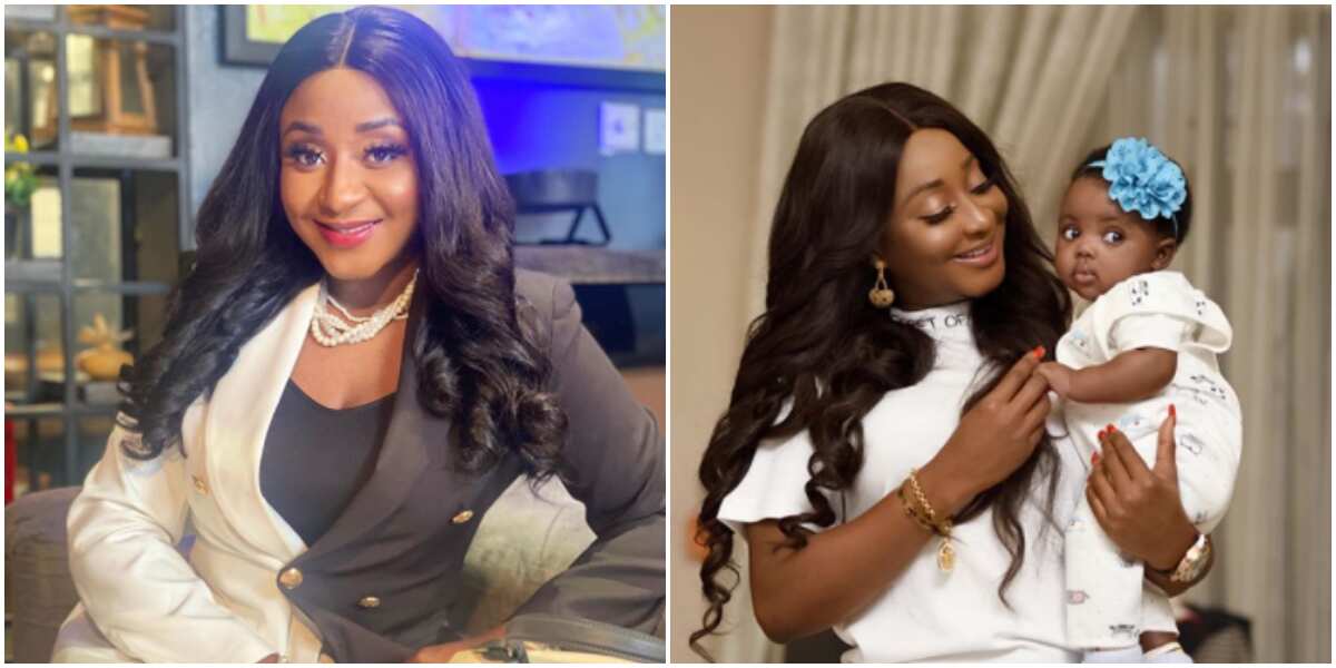 Actress Ini Edo created a problem for her baby