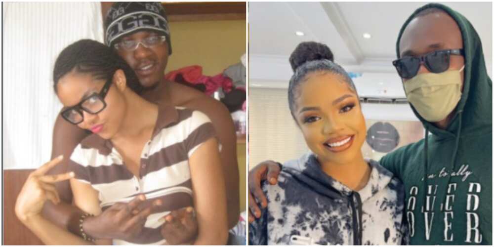 Mixed reactions as BBNaija's Nengi shares throwback photo with her cousin