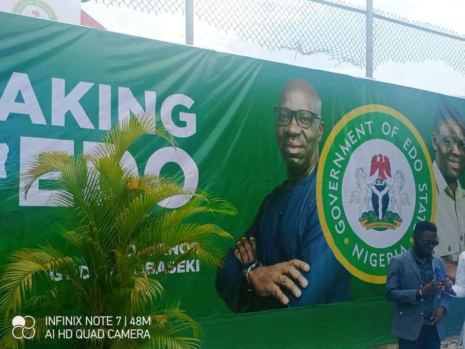 Godwin Obaseki sworn in for 2nd term as Edo governor