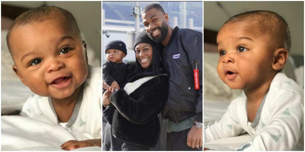 Bbnaija's Mike Drops Adorable Photos Of His Son As He Clocks 6 Months 