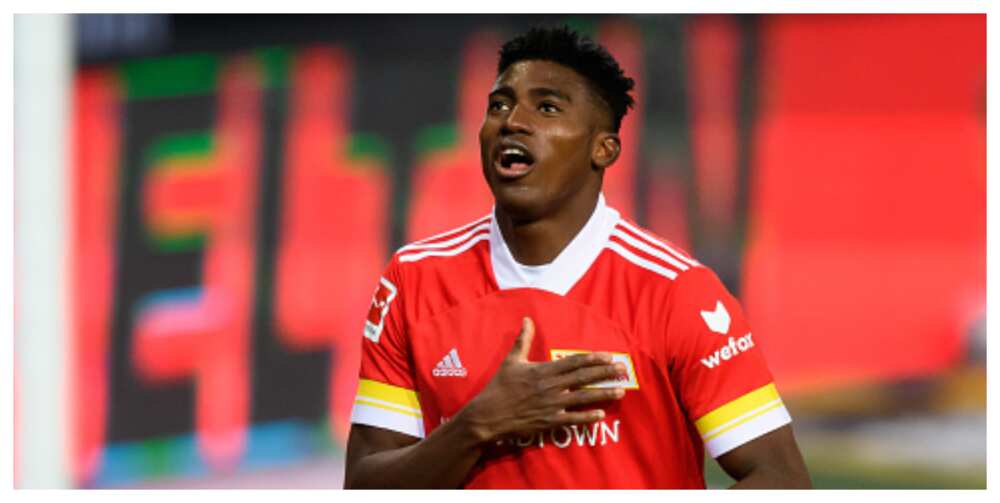 Taiwo Awoniyi scores 4th Bundesliga goal in Union Berlin's win over Dortmund