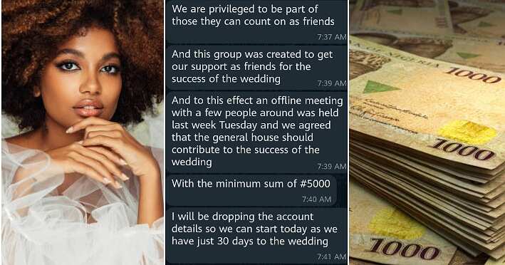 Bride-to-be seeks funds for wedding, N5k