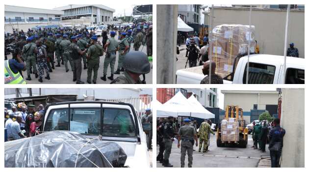 Tight security as INEC distributes Edo electoral materials
