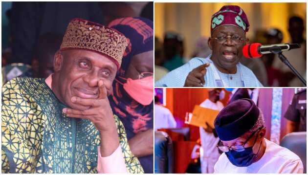 Amaechi, Tinubu, Osinbajo