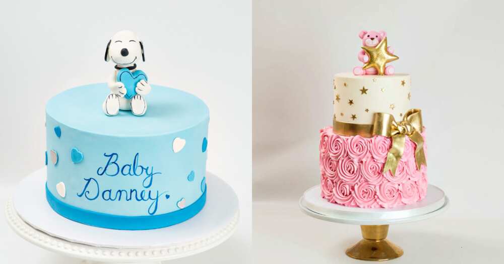Unique cake designs for baby shower