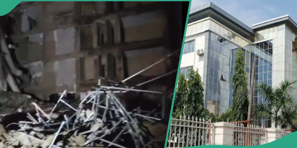 Four-storey building attached to Abuja hotel collapses