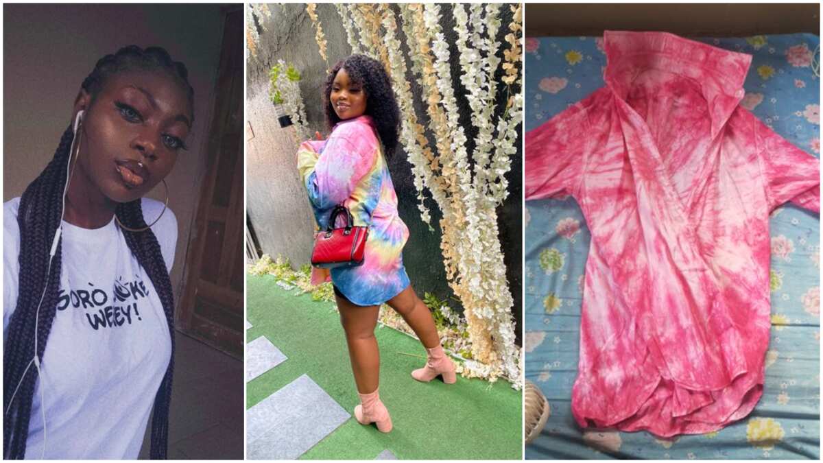 What I ordered vs what I got: See the cloth this girl received after paying for item, Nigerians react (Photos)