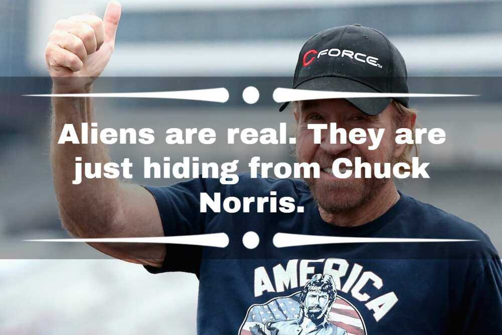 Chuck Norris' quotes