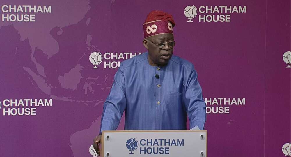 Tinubu at Chatham House in London/APC Presidential Candidate/2023 General Elections