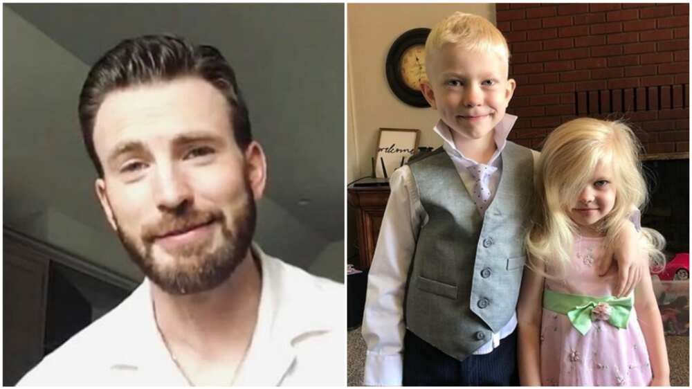 Chris Evans sending Captain America shield to young boy who saved sister from dog attack