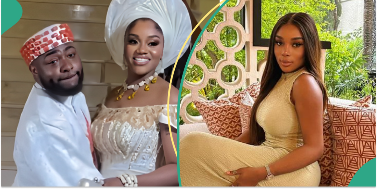 Chivido 2024: See what Davido's alleged pregnant French side chick did amid singer's wedding buzz