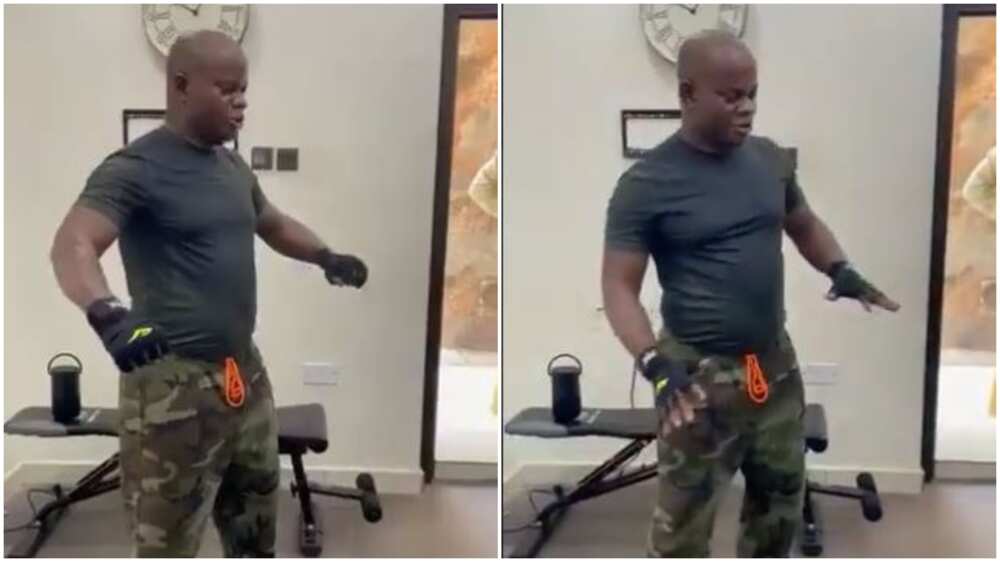 Kogi Governor Bello Shows Off Dancing Skills in Viral Workout Video