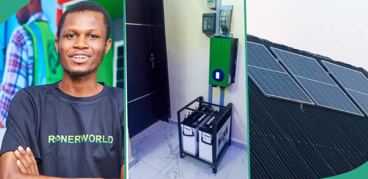 This man has installed solar for private use at home, see how much he spent