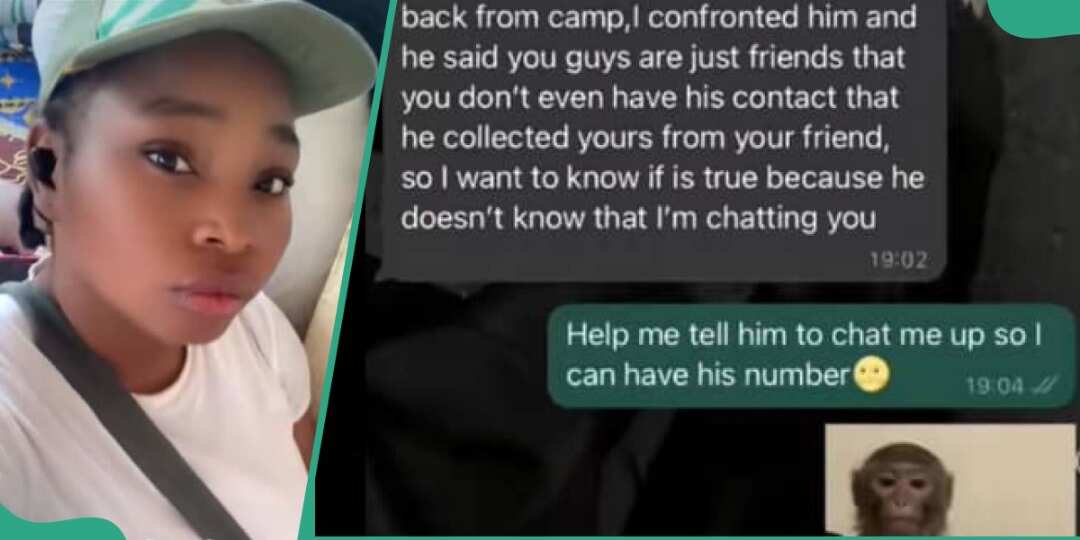 Read chat between a lady and a corps member who took photos with her man in camp