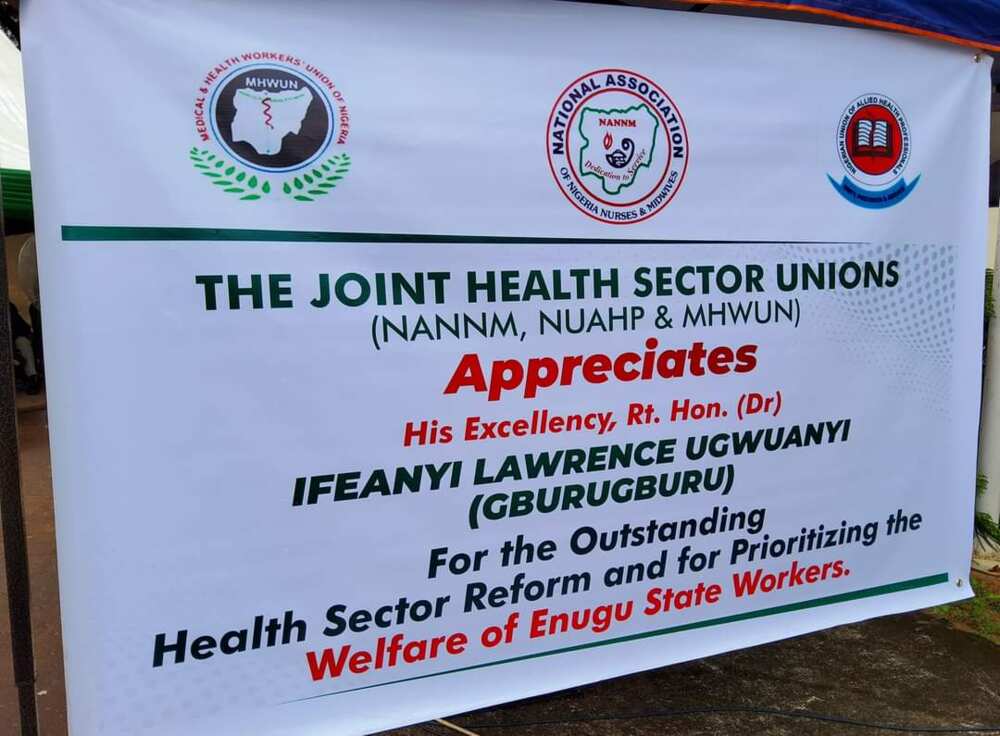 Jubilation As Gov Ugwuanyi Approves 60 Percent CONHESS for Health Workers Amid Economic Hardship