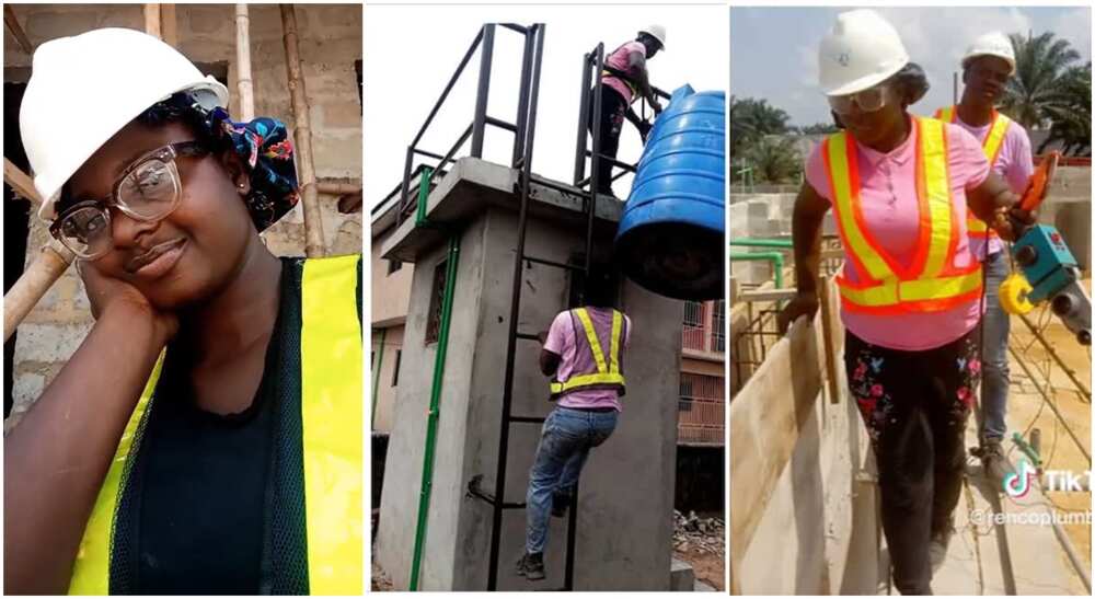 Photos of Blessing Okorare who is plumber. Photos of Blessing Okorare who is plumber.
