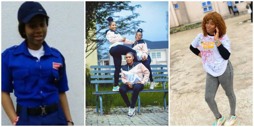 Joy as pretty Nigerian lady who had hustled as bank security acquires university degree