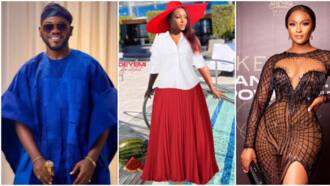 “It’s the watermelon for me”: Deyemi Okanlawon gives Osas Ighodaro new outfit as he edits viral swimsuit photo