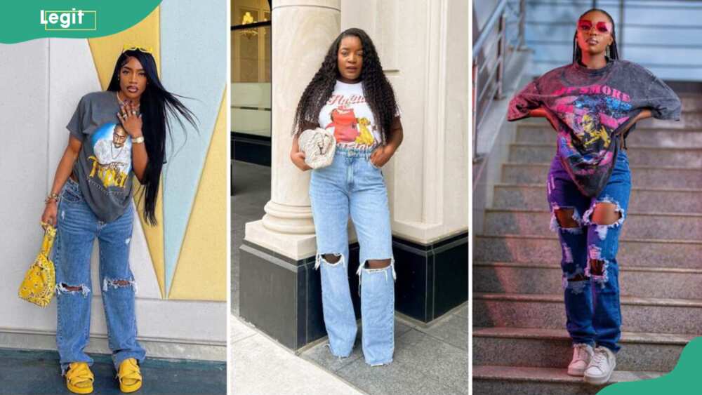 How to rock boyfriend jean in Nigeria: 33 stylish outfits - Legit.ng