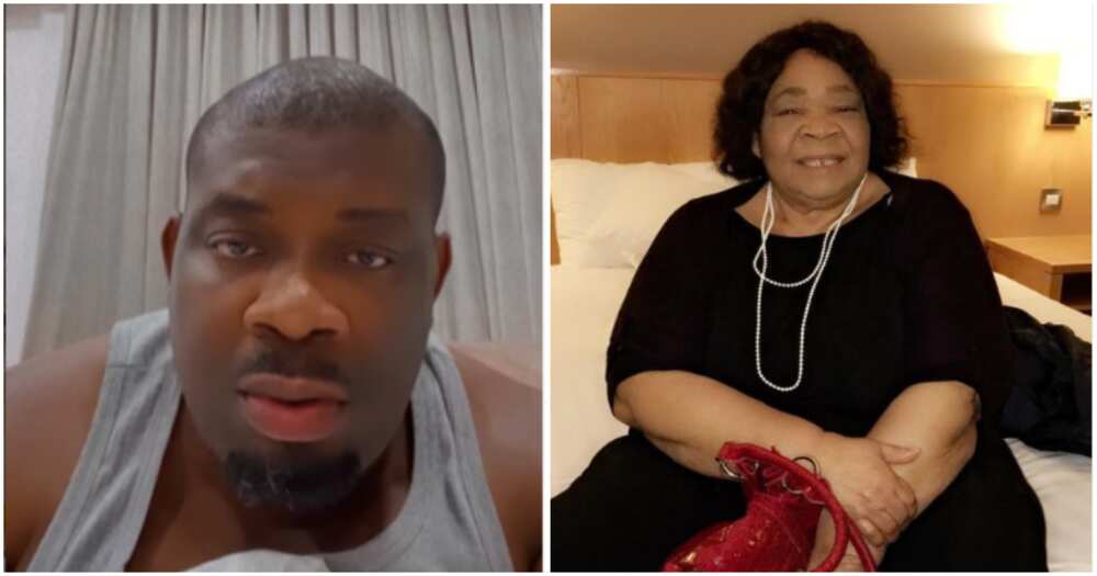 Photos of Don Jazzy and his mum