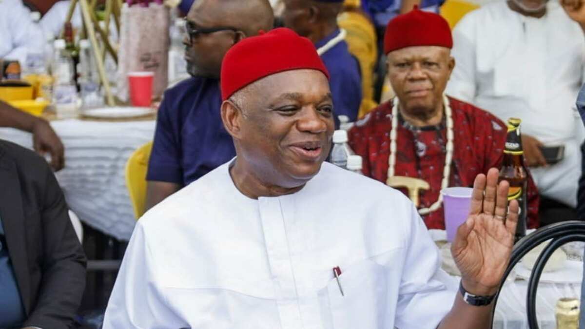 Senator Orji Kalu snubs Tinubu, reveals who he's backing to become president after announcing his withdrawal