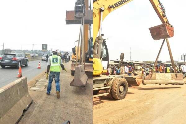 FG removes barriers on Lagos-Ibadan expressway