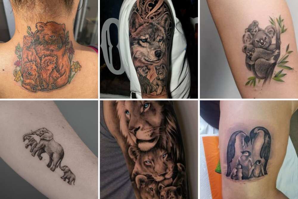 the word family tattoo designs