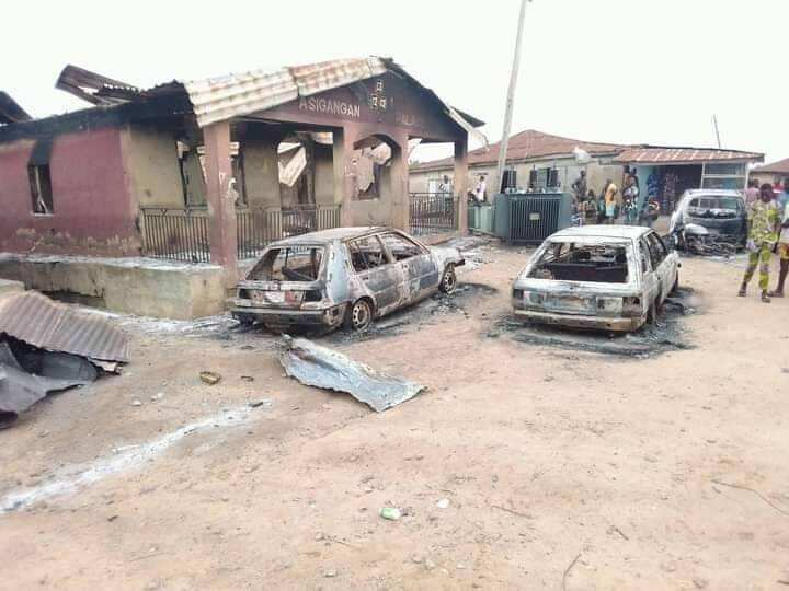 Death toll in Oyo massacre rises to 45, as gunmen burn 60 houses, destroy over 160 vehicles