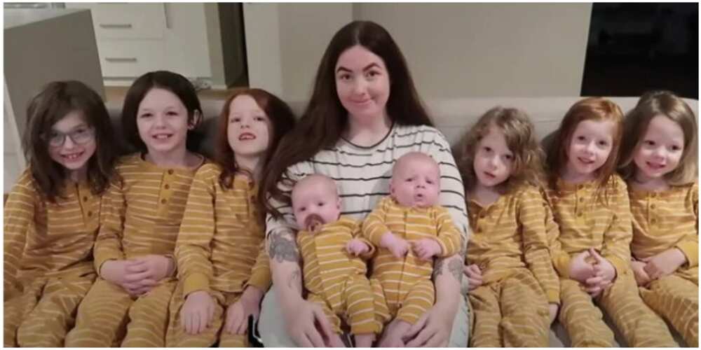 27-year-old mother of adorable 8 children says her kids can't wait to have more siblings