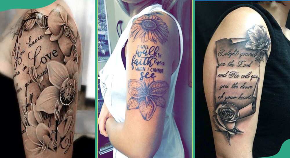 Quote sleeve tattoos