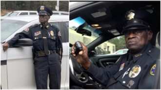 He's a cop. He's 91. And he has no plans to retire, says until God wills He's a cop. He's 91. And he has no plans to retire, says until God wills