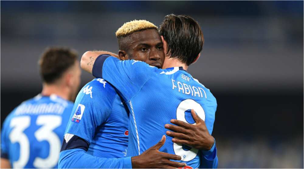 Victor Osimhen returns to Napoli squad, scores breathtaking goal against Bologna