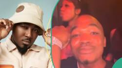 Ice Prince buzzes internet with video of him gifting fan his diamond wristwatch: "Him dey high"