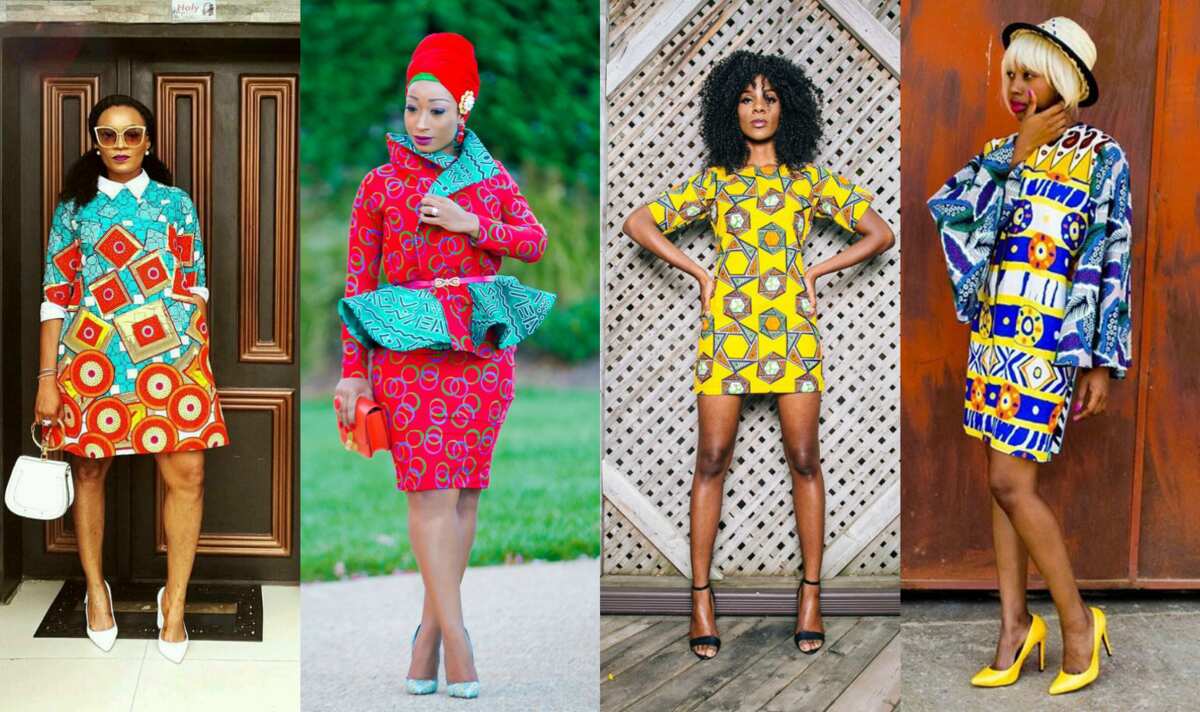 african shirt dress styles