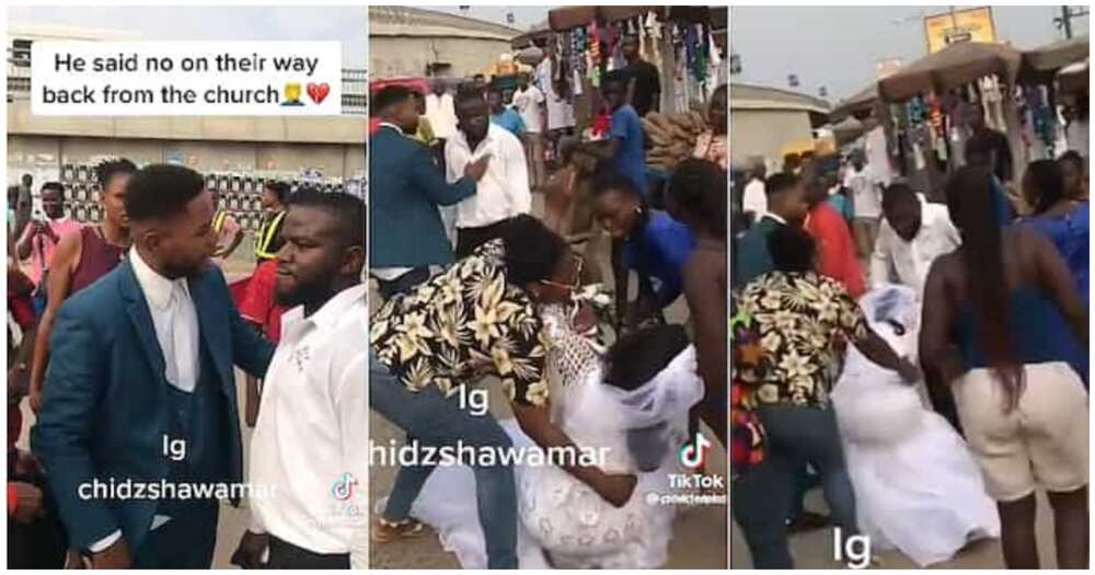 Bride dumped on wedding day, viral video, wedding drama