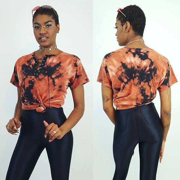 Types of Tie and Dye: top and blouse styles Types of Tie and Dye: top and blouse styles