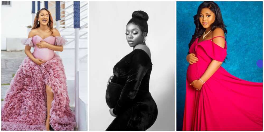 Adesua Etomi, Regina Daniels, 5 other Nigerian celebrities with gorgeous maternity photos