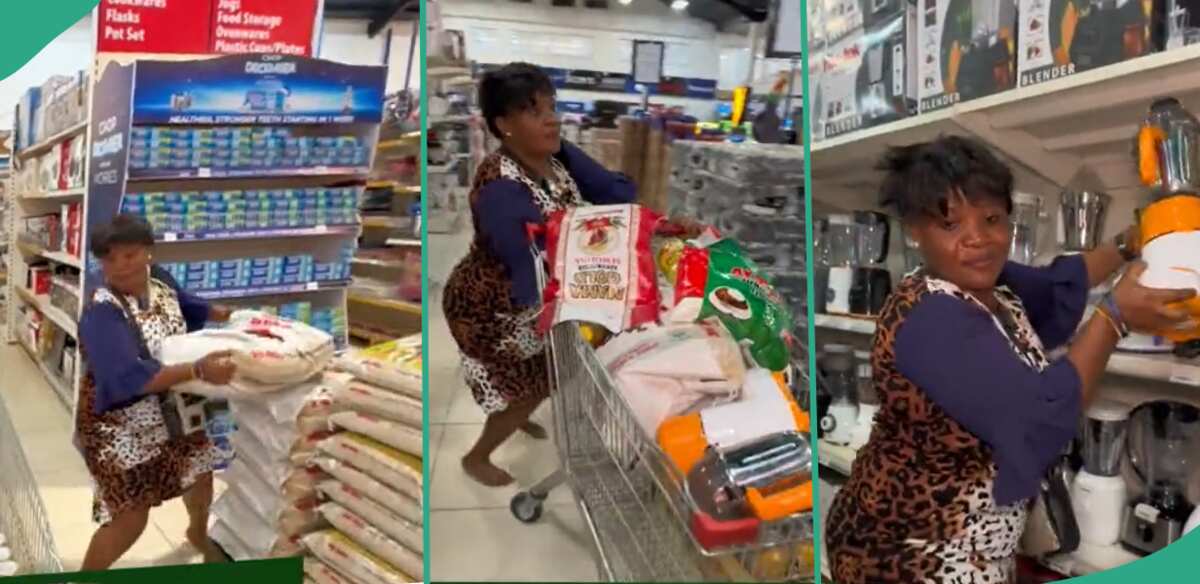 Video: This woman was asked to shop for free, what happened next will surprise you