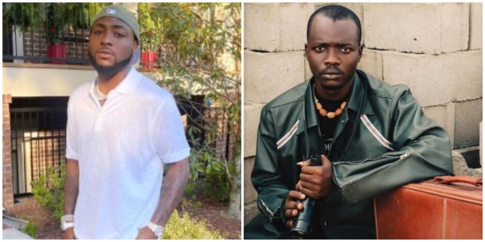 Photos of Davido and Fortune. Photos of Davido and Fortune.