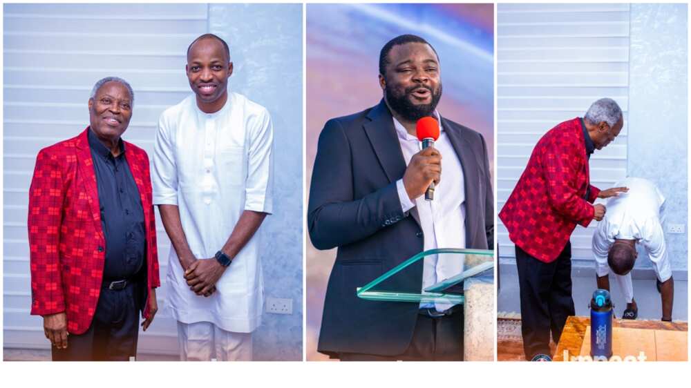 Joy as Pastor Kumuyi of Deeper Life Church Adopts Renowned Gospel Singer, Dunsin Oyekan as Son