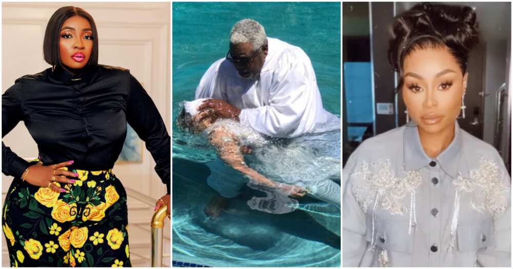 Anita Joseph, Blac Chyna getting baptised