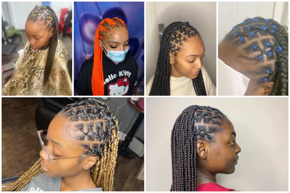 Fulani braids styles
