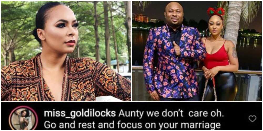We don’t care, focus on your marriage: TBoss’ sister reacts to video of Rosy Meurer explaining her marriage
