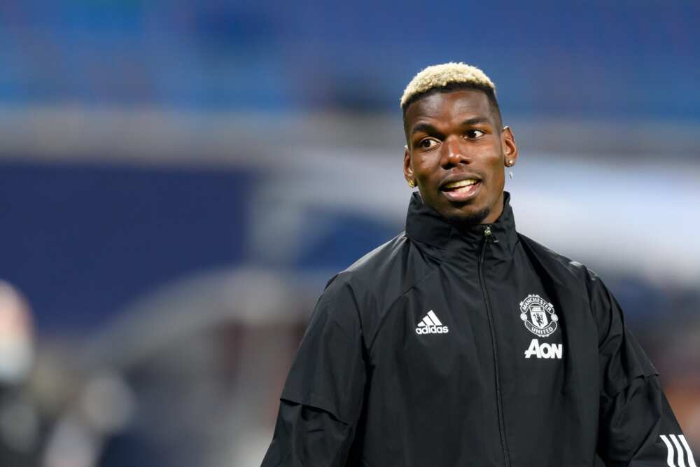 Paul Pogba in action for Manchester United Paul Pogba in action for Manchester United