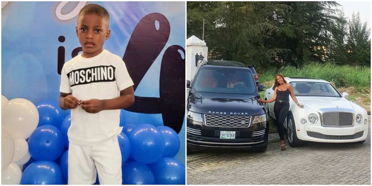 Linda Ikeji shares cute transformation video of her son as he clocks 4, brags about his inheritance