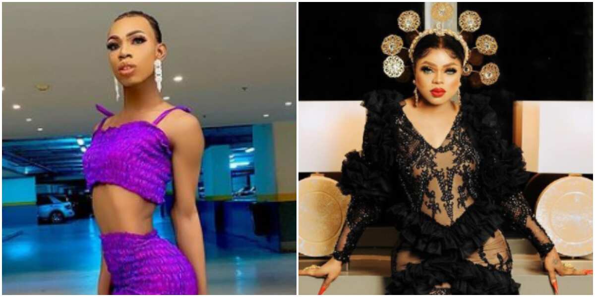 People dey lie: James Brown calls out senior colleague Bobrisky for saying he spent N75m on hair and makeup