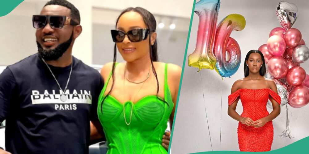 AY Makun and wife's daughter celebrates 16th birthday.