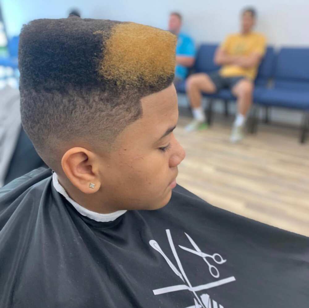 flat top haircut styles